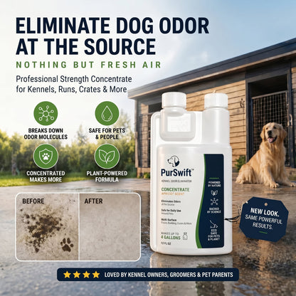 PurSwift™ Kennel Odor Eliminator – Apricot Freshness for Tough Pet Odors