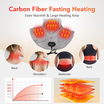 ❤️Thanksgiving Special 70%🎁Heating Pad for Back Fatigue