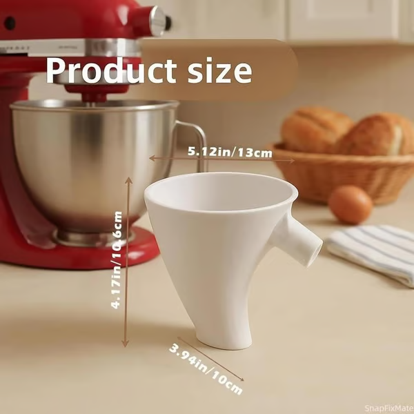 🔥Last Day 50% OFF - ✨Flour Funnel for Culinary Aid Stand Mixer