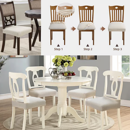 🔥Buy 1 Get 1 Free(2pcs Per Pack)✨Waterproof Jacquard Chair Covers –  Durable, Stylish & Easy-Clean