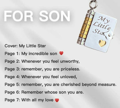 Final 3 Hours: 70%OFF🔥Book Necklace for Granddaughter