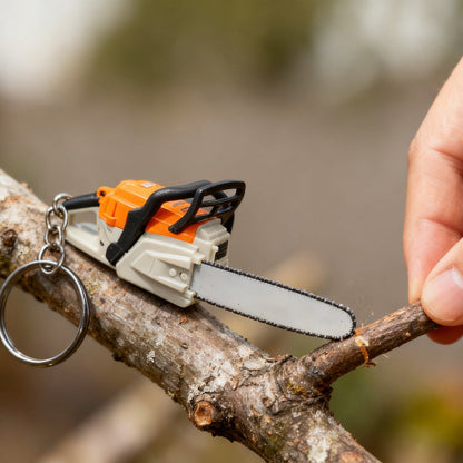 🔧 Chainsaw Keychain | Portable Chainsaw Key Ring