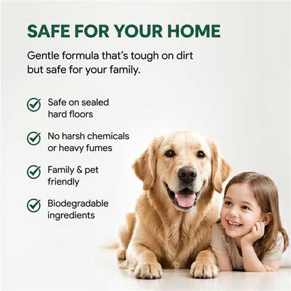 Floor Cleaning Tablets (12 Pack) – Streak-Free, Quick-Dry Lemon Clean