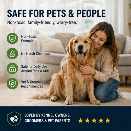 PurSwift™ Kennel Odor Eliminator – Apricot Freshness for Tough Pet Odors